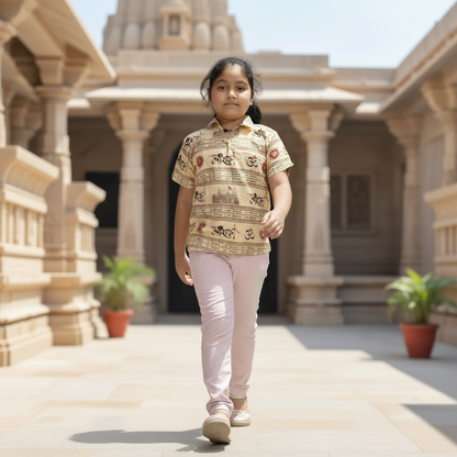 Kids Jai Shri Ram Kurta