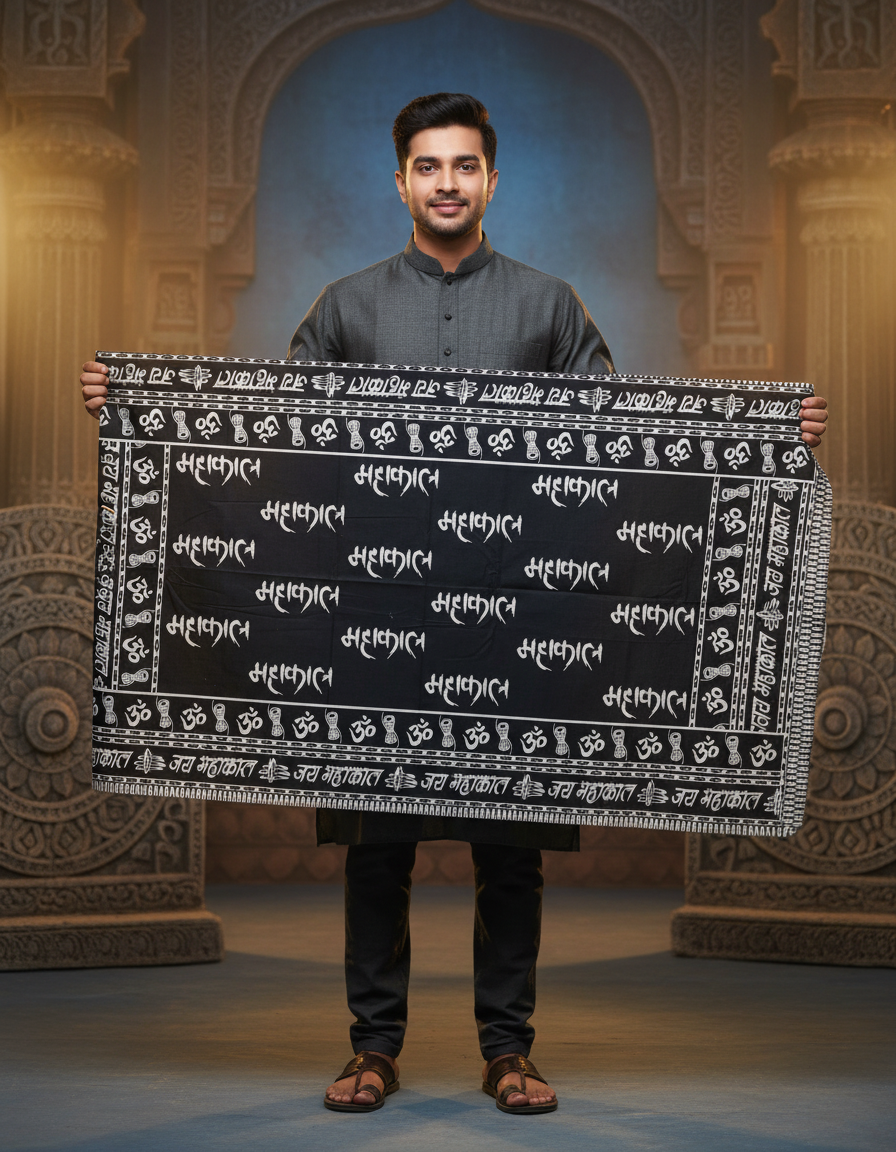Cotton Duppta Mahakal