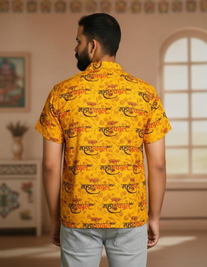 Fancy Damru Print Kurta