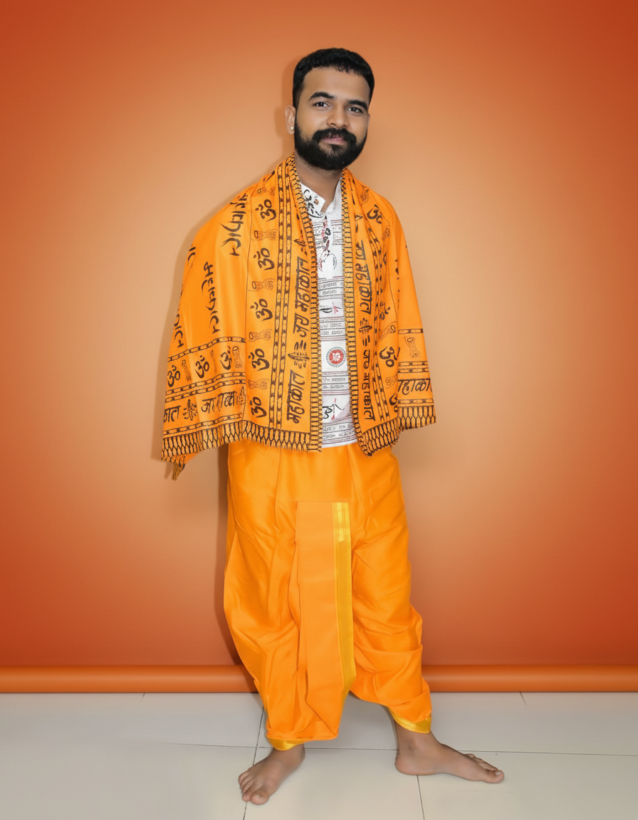Cotton Duppta Mahakal