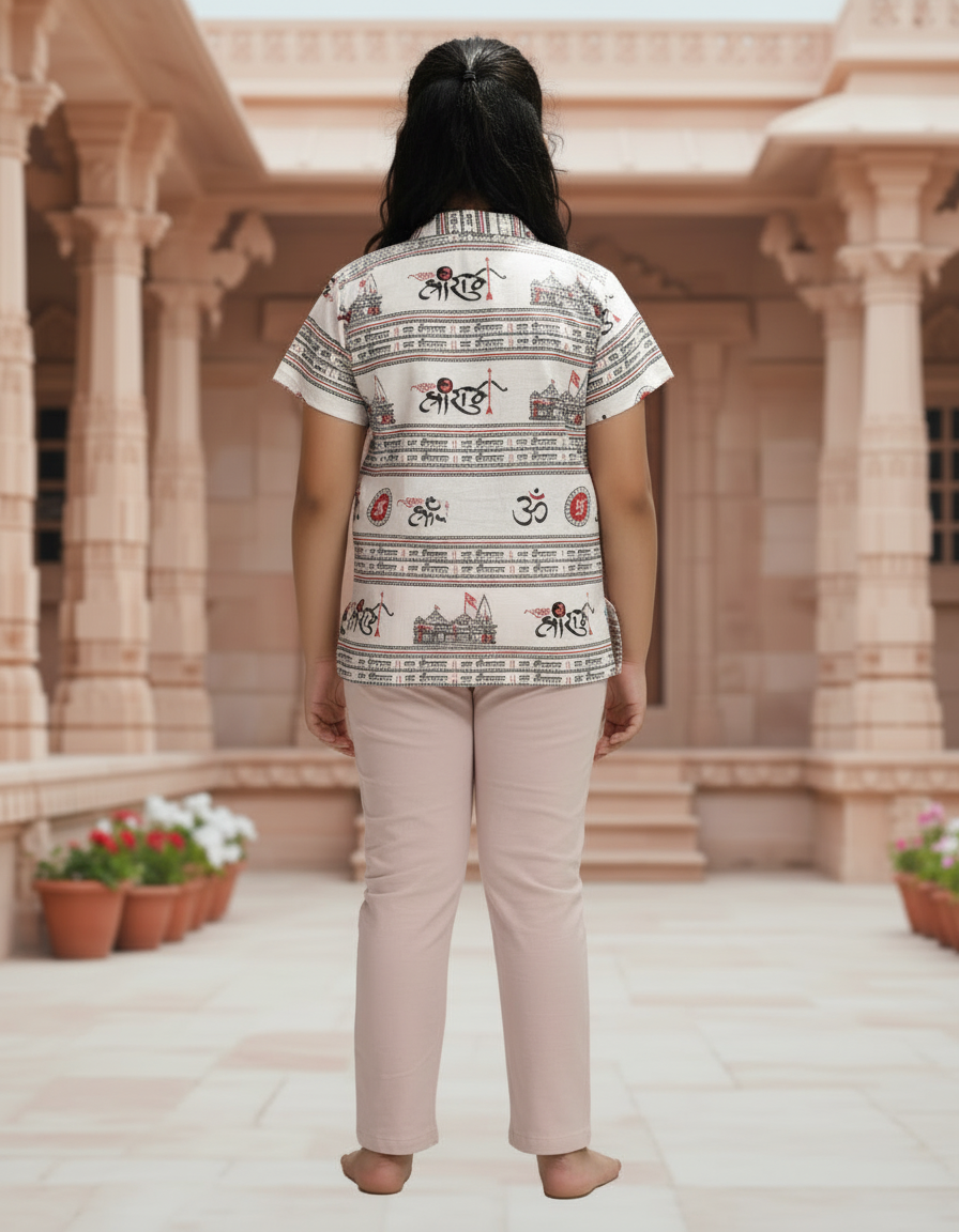 Kids Jai Shri Ram Kurta
