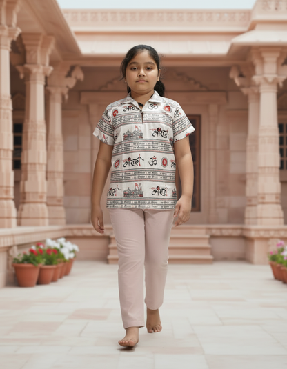 Kids Jai Shri Ram Kurta